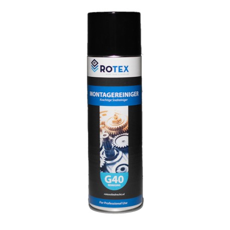 Rotex Montagereiniger G40 400ml kopen dé specialist lijmen en kitten