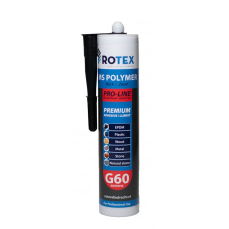 Rotex MS G60 Polymer Black 290 ml cartridge kopen dé specialist