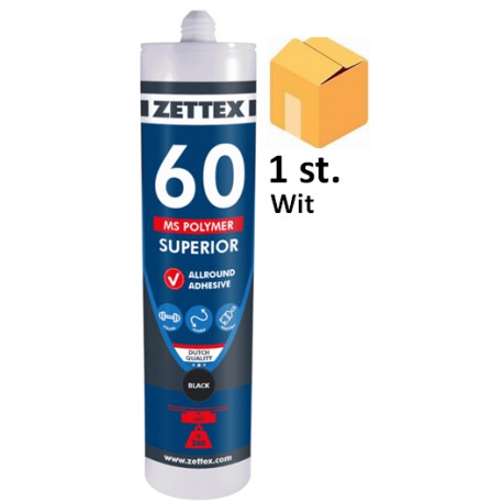 ZETTEX MS 60 POLYMER SUPERIOR kopen dé specialist lijmen en kitten